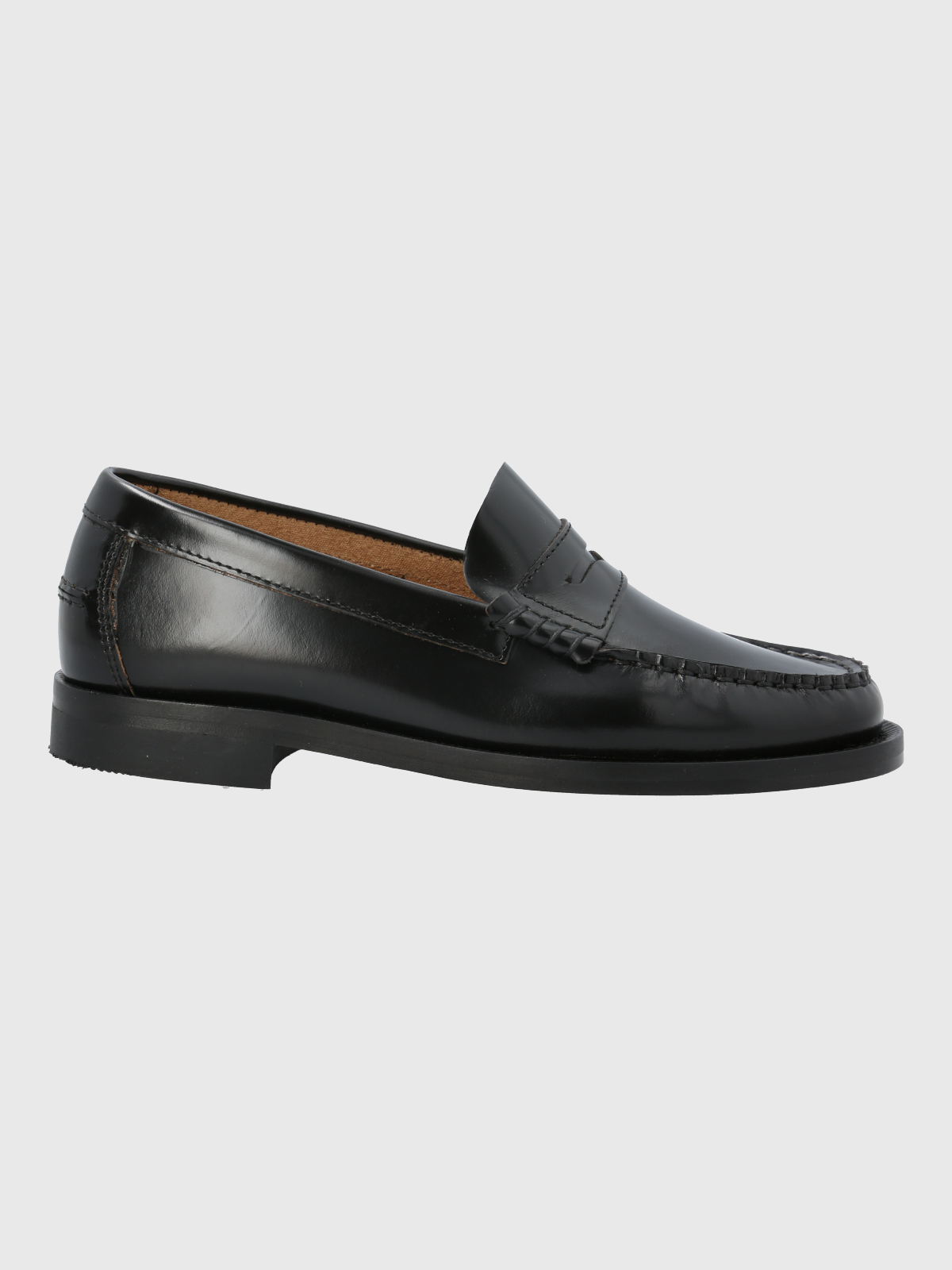 MOCASIN MUJER ITALIANO CUERO MADRI NEGRO HUSH PUPPIES - 2