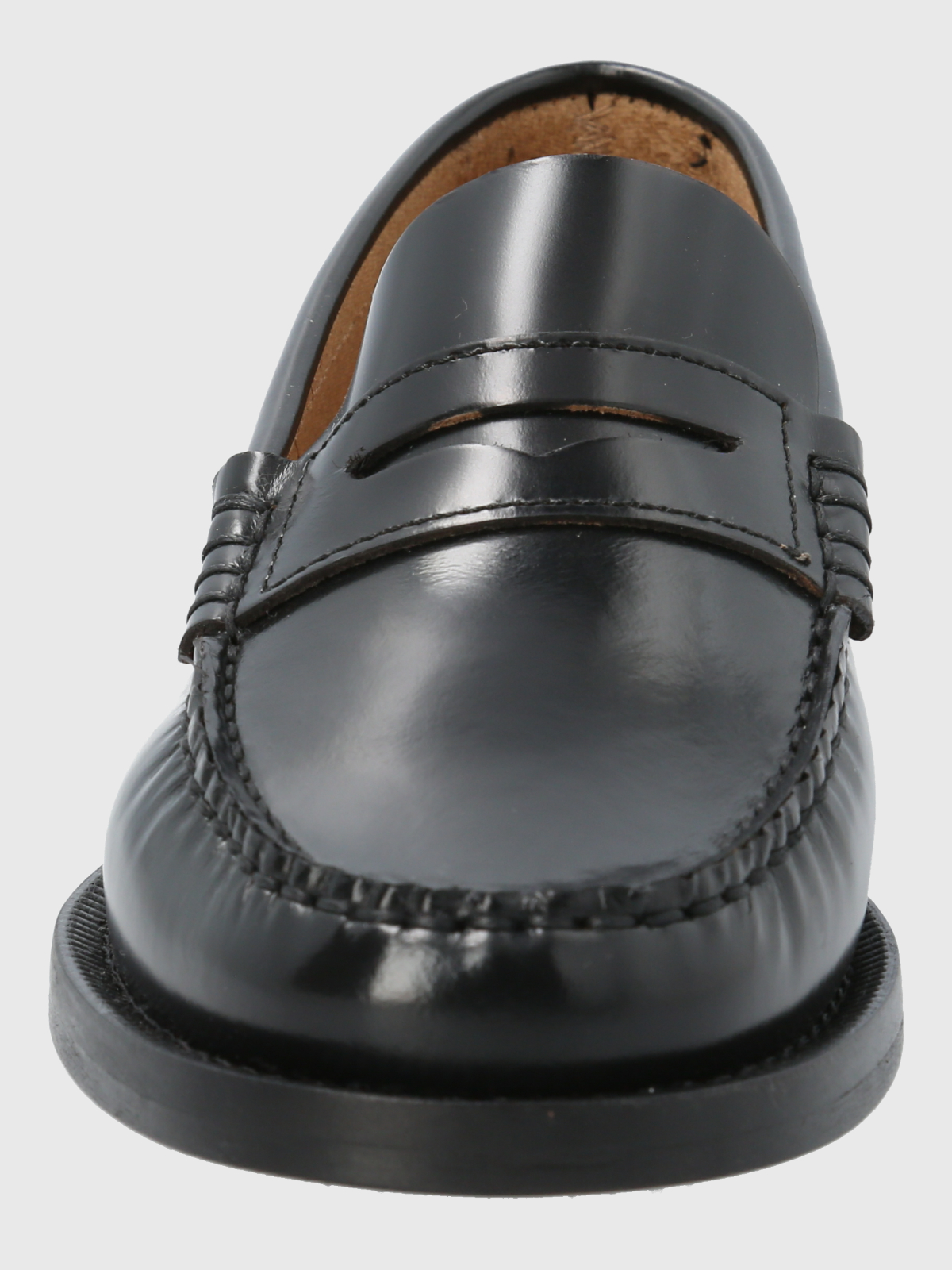 MOCASIN MUJER ITALIANO CUERO MADRI NEGRO HUSH PUPPIES - 4