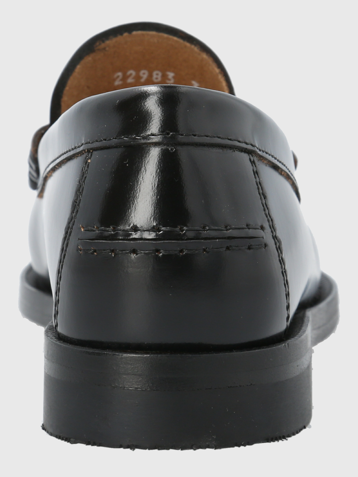 MOCASIN MUJER ITALIANO CUERO MADRI NEGRO HUSH PUPPIES - 7