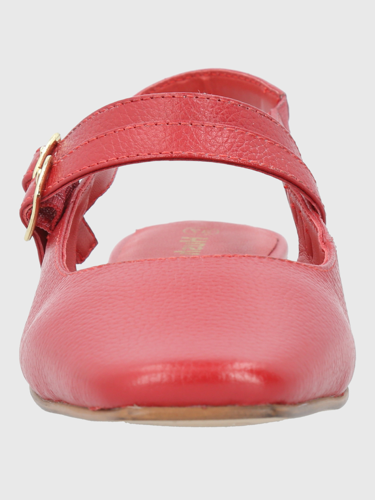 BALLERINA CUERO MUJER CLEMENTINE ROJA HUSH PUPPIES - 4