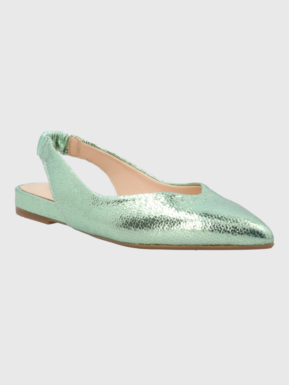 BALLERINA VESTIR MUJER CUERO CARMIN VERDE HUSH PUPPIES - 1