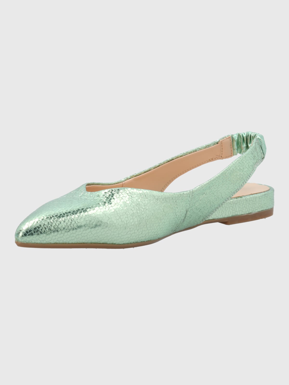 BALLERINA VESTIR MUJER CUERO CARMIN VERDE HUSH PUPPIES - 5