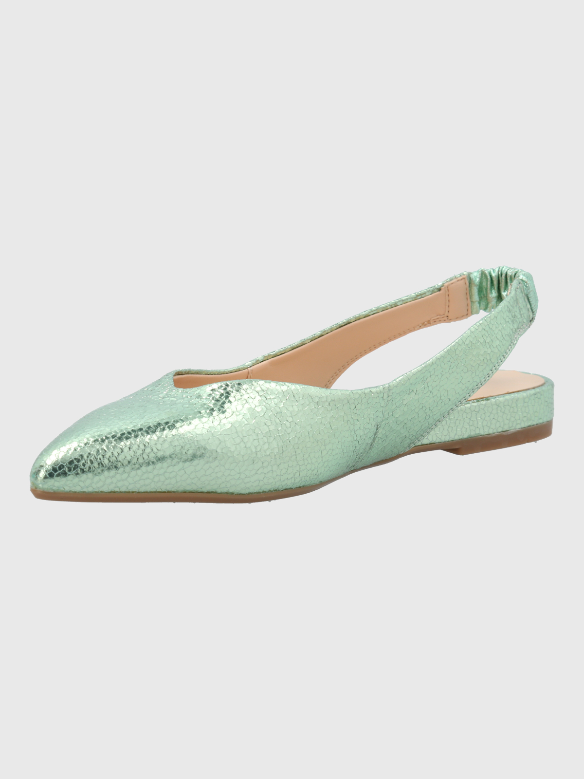 BALLERINA VESTIR MUJER CUERO CARMIN VERDE HUSH PUPPIES - 5