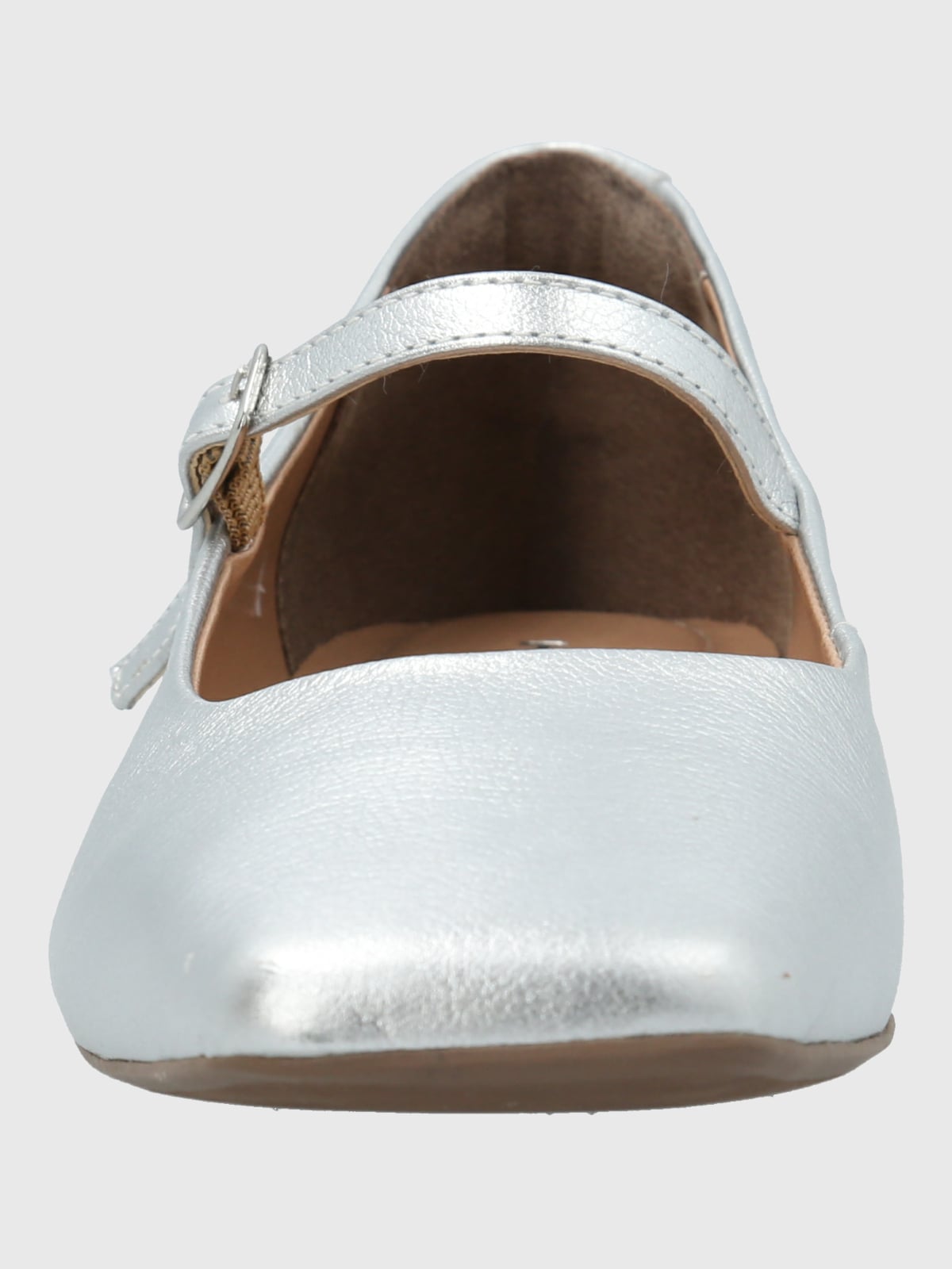BALLERINA CUERO MUJER LOVERE METALIZADA HUSH PUPPIES - 4