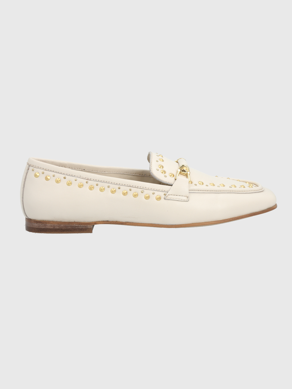 MOCASIN CUERO MUJER GOLDEN DAYS BLANCO HUSH PUPPIES - 2