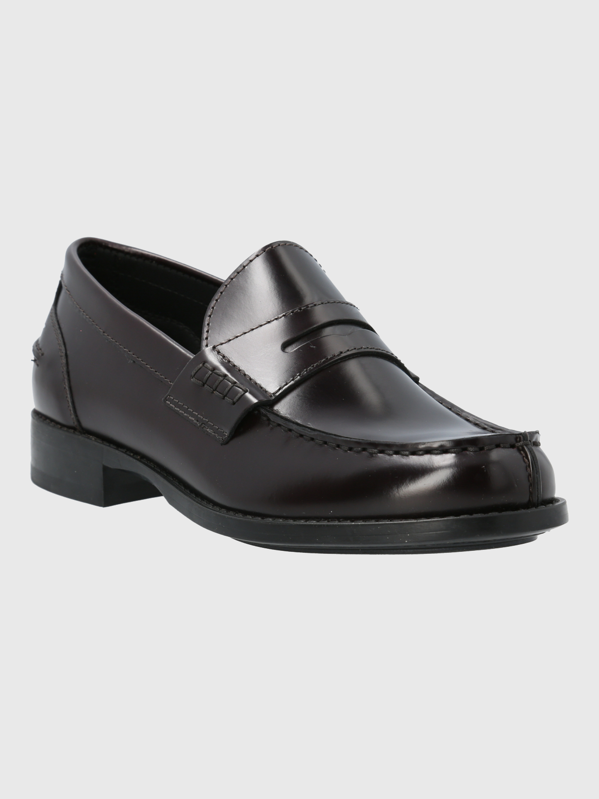 MOCASIN MUJERITALIANO CUERO ROZATO BURDEO HUSH PUPPIES - 1