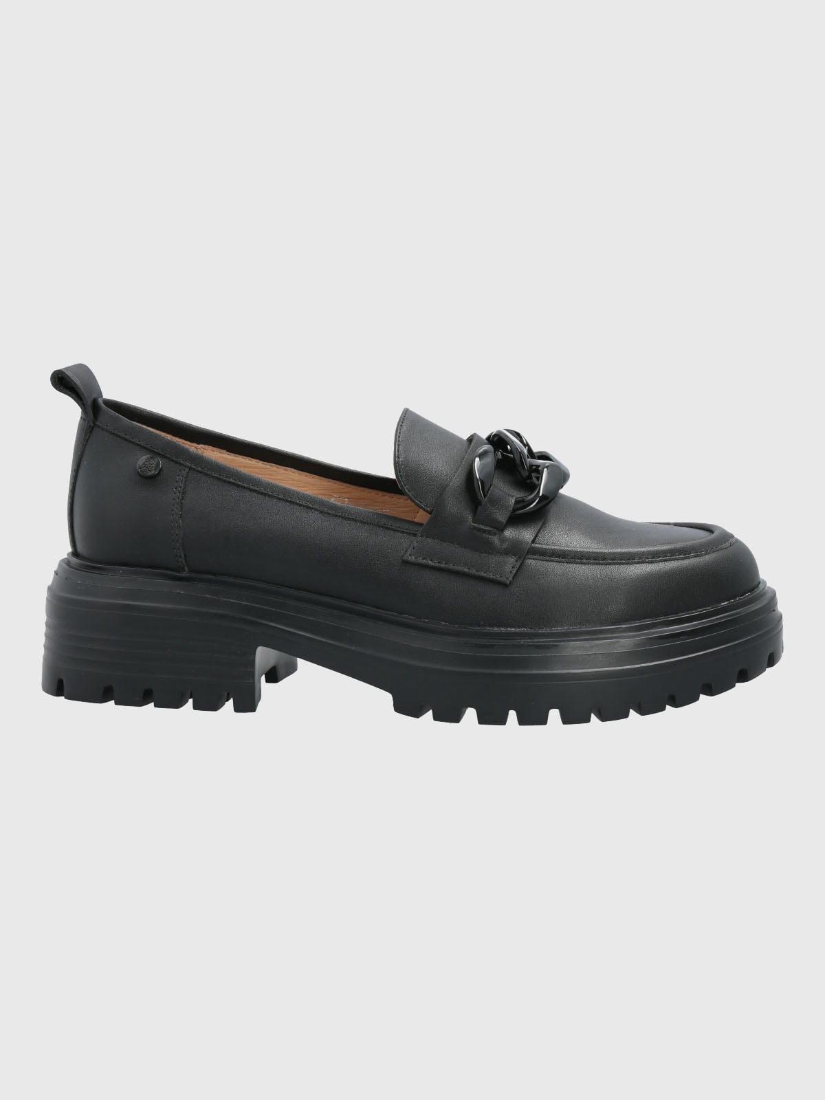 MOCASIN CUERO MUJER LEBONI NEGRO HUSH PUPPIES - 2