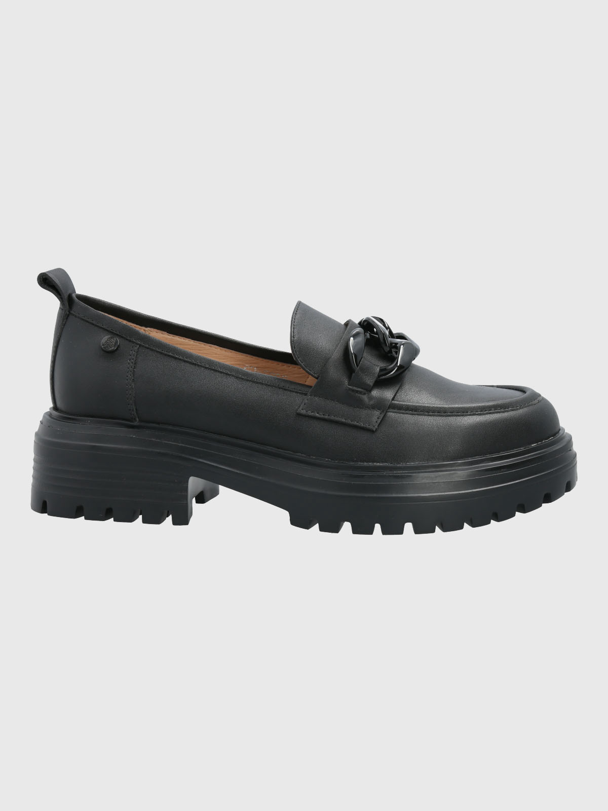 MOCASIN CUERO MUJER LEBONI NEGRO HUSH PUPPIES - 2