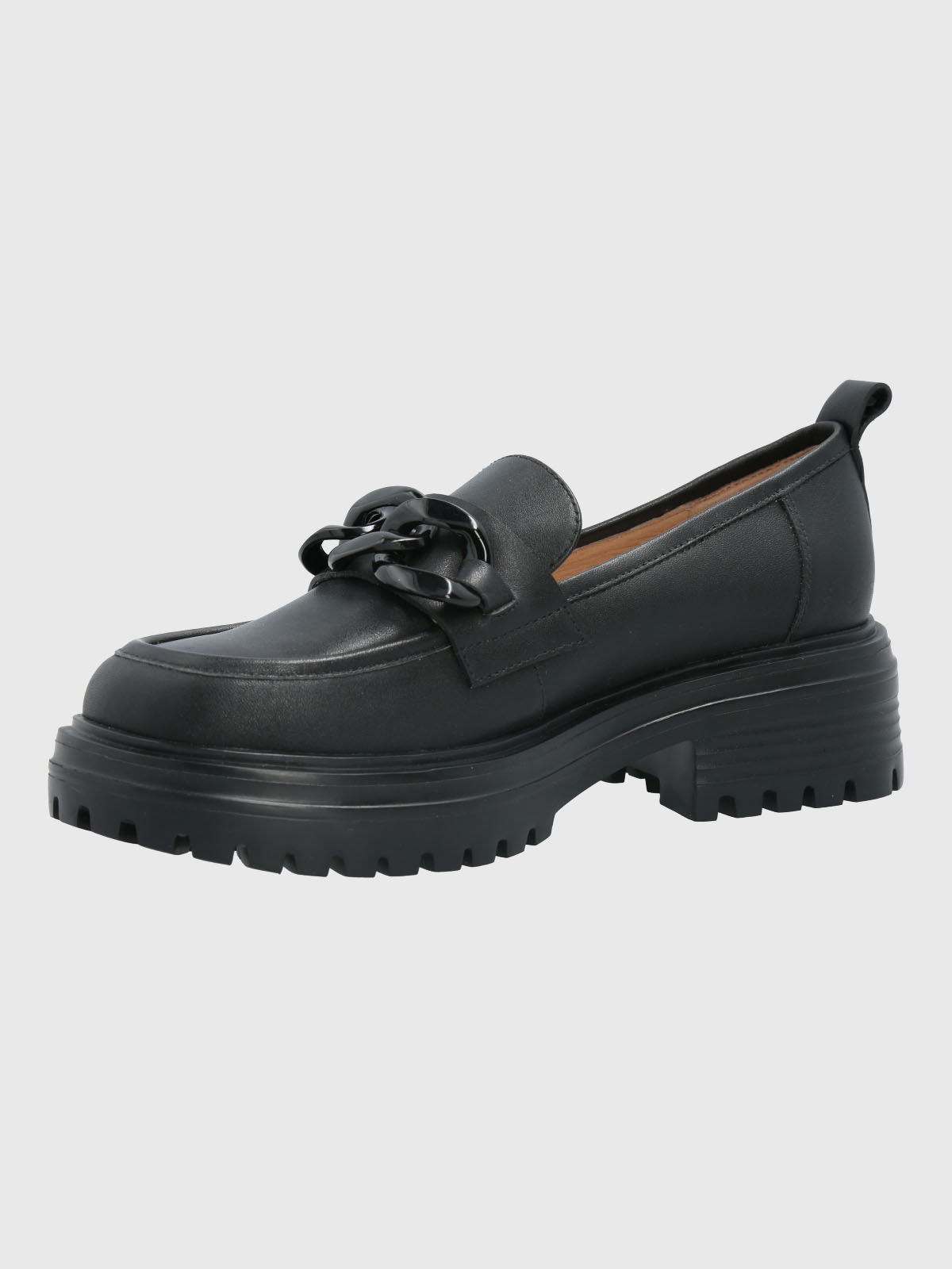 MOCASIN CUERO MUJER LEBONI NEGRO HUSH PUPPIES - 5