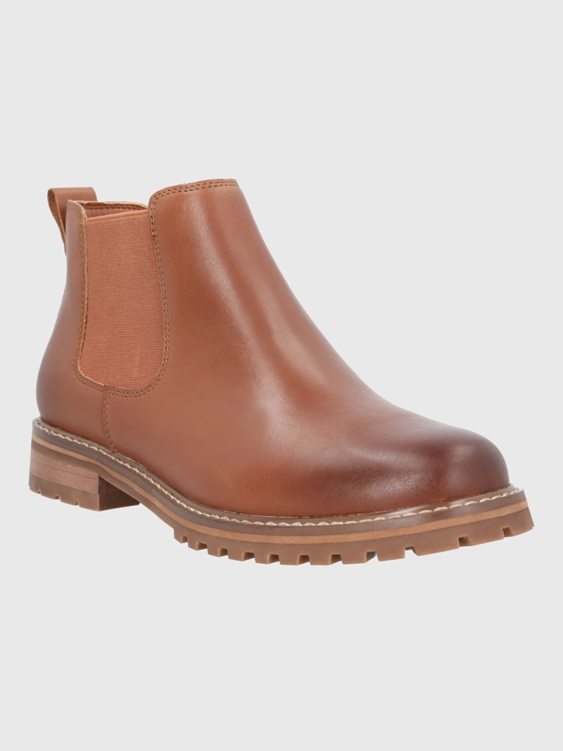 BOTIN CUERO MUJER LERI CHELSEA CAFE  HUSH PUPPIES - 1