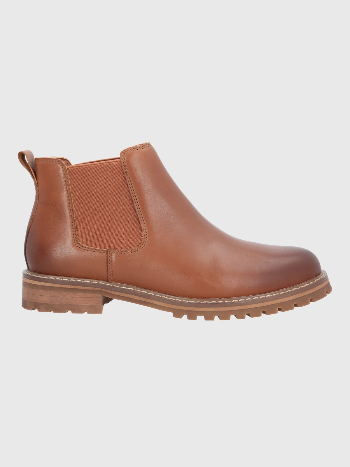 BOTIN CUERO MUJER LERI CHELSEA CAFE  HUSH PUPPIES - 2