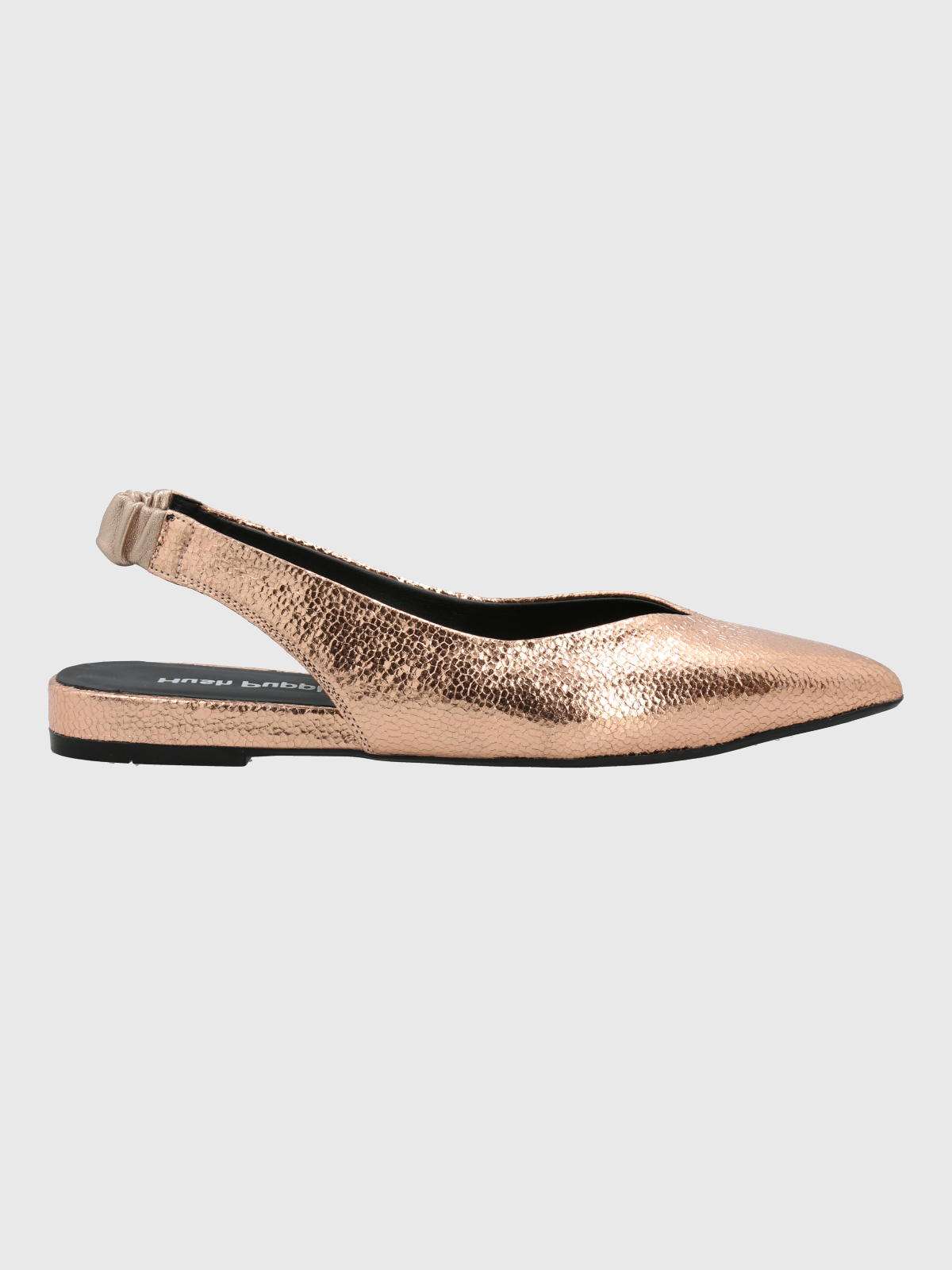 BALLERINA MUJER CUERO CARMIN METALIZADA HUSH PUPPIES - 2