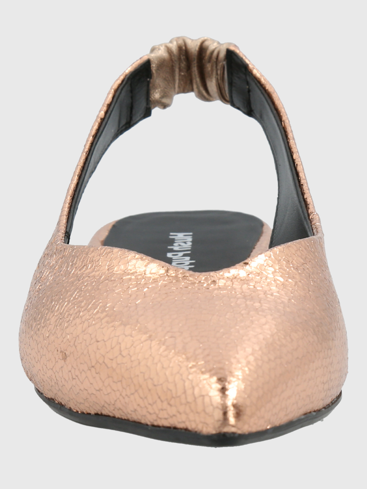 BALLERINA MUJER CUERO CARMIN METALIZADA HUSH PUPPIES - 4