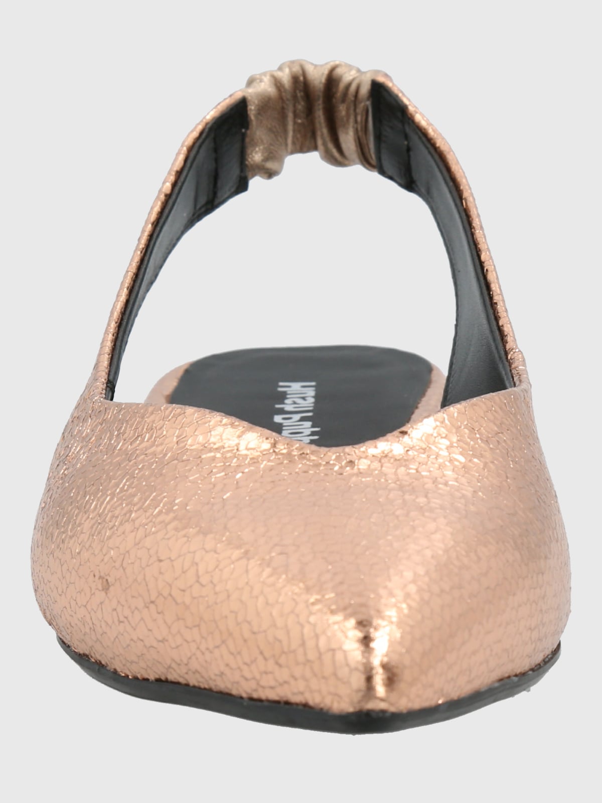 BALLERINA MUJER CUERO CARMIN METALIZADA HUSH PUPPIES - 4