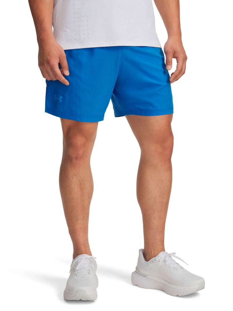 SHORT RUNNING  HOMBRE LAUNCH ELITE 2-IN-1 7'' AZUL UA - 1