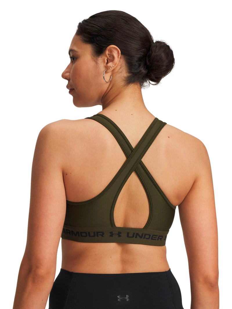 PETO TRAINING PARA MUJER CROSSBACK MID VERDE UA - 4
