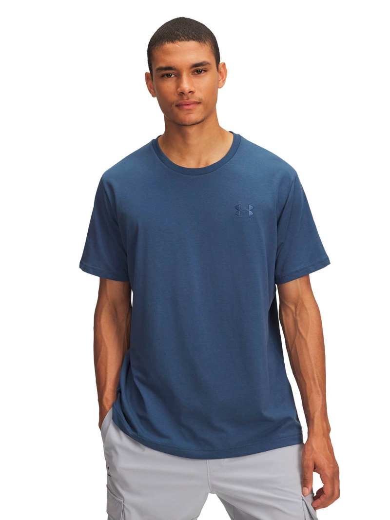 UNDER ARMOUR POLERA MANGA CORTA LIFESTYLE PARA HOMBRE ICON AZUL UA