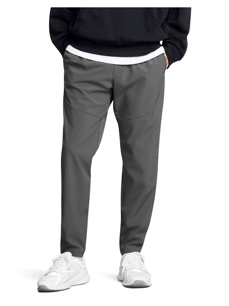 PANTALON LIFESTYLE PARA HOMBRE VIBE WOVEN GRIS UA - 4