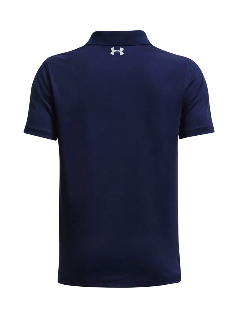 POLERA MANGA CORTA DE GOLF PARA NIÑO AZUL UA - 2