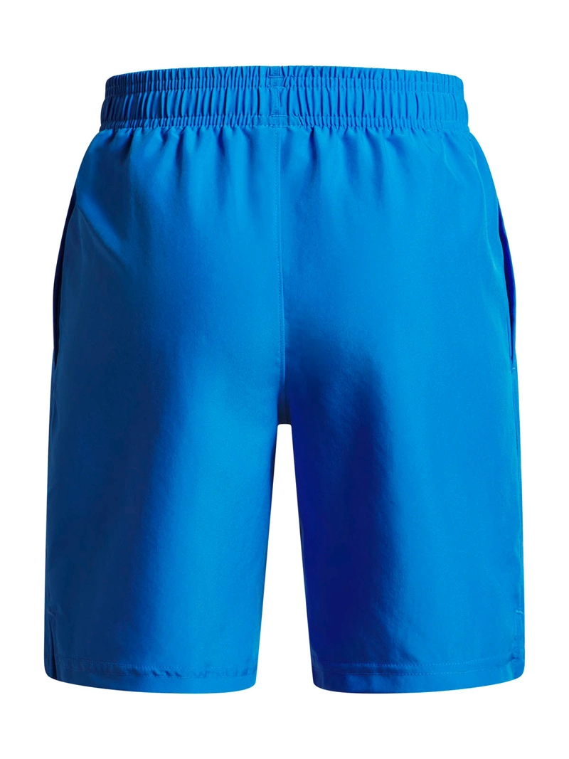 SHORT TRAINING PARA NIÑO TECH WOVEN WORDMARK AZUL UA - 2