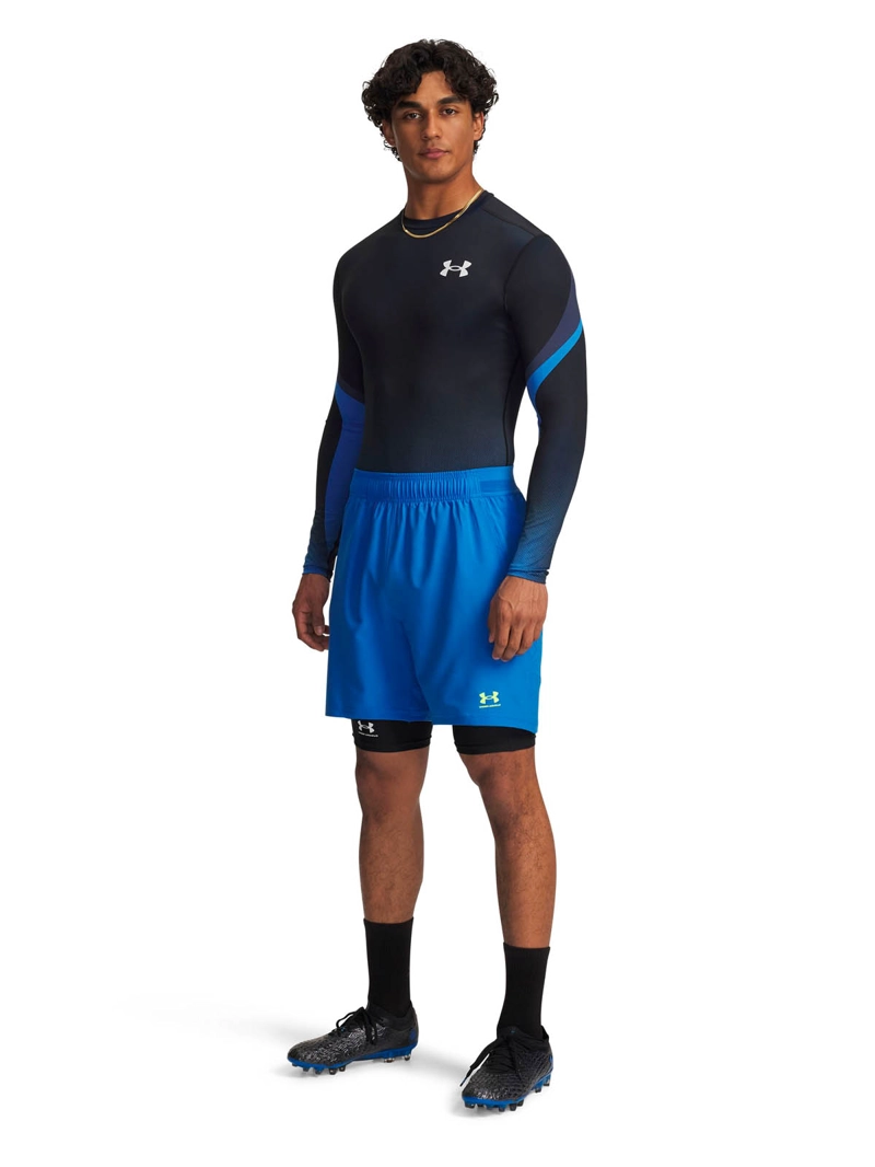 SHORTS FOOTBALL PARA HOMBRE CHALLENGER PRO AZUL UA - 4