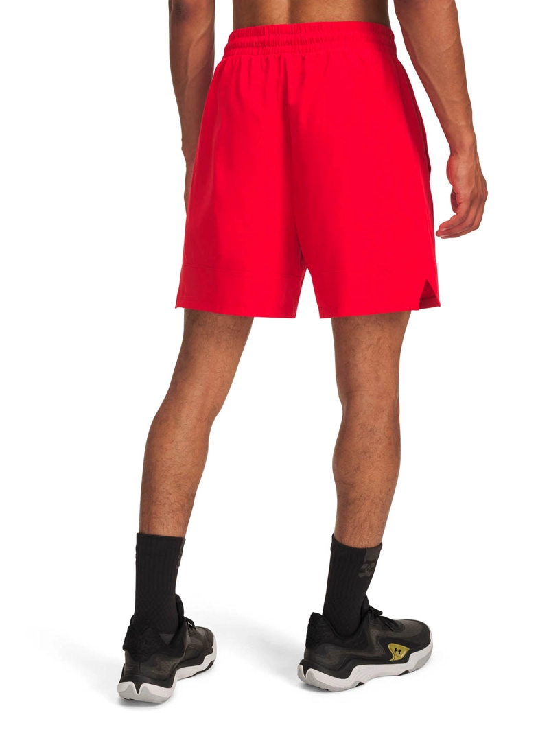 SHORT TRAINING PARA HOMBRE ZONE 7' ROJO UA - 2