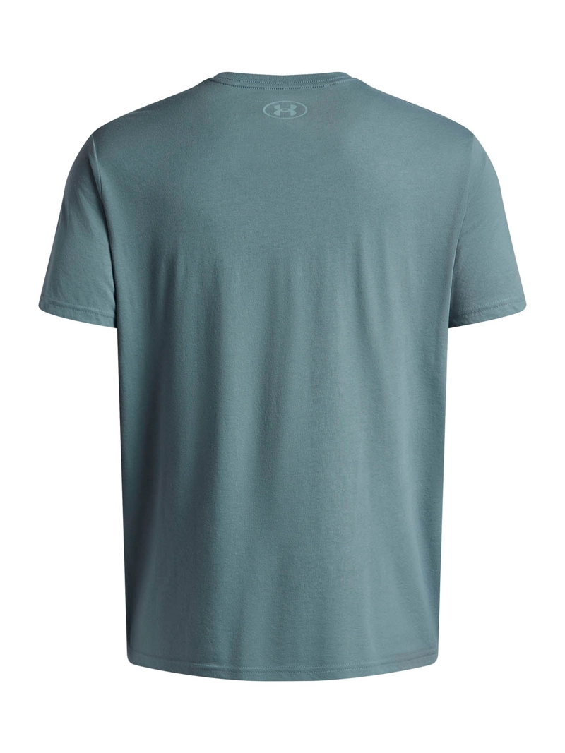 POLERA MANGA CORTA DE LIFESTYLE PARA HOMBRE FOUNDATION AZUL UA - 2