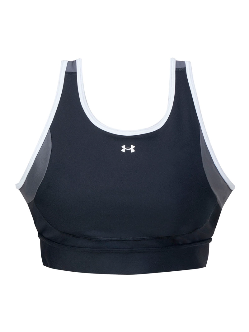 UNDER ARMOUR PETO TRAINING  MUJER CROSSBACK MID OPEN BACK NEGRO UA