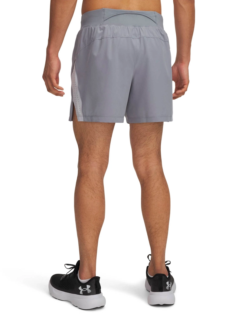 SHORT RUNNING PARA MUJER LAUNCH PRO 3'' GRIS UA - 2