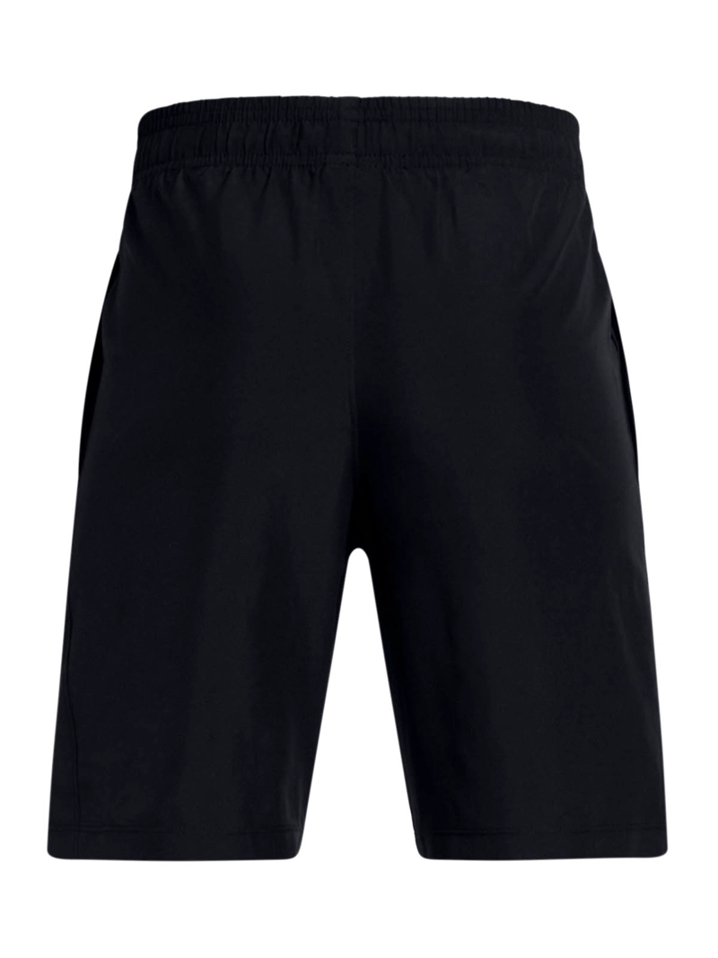 SHORT TRAINING PARA NIÑO TEJIDO  NEGRO UA - 2