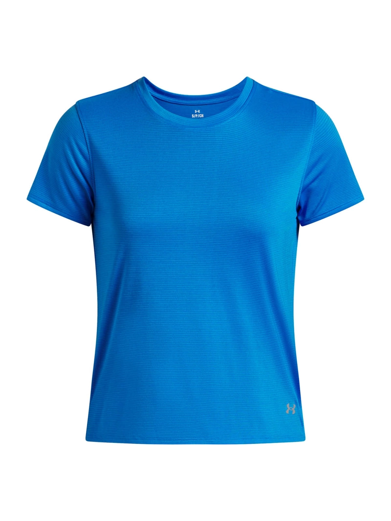 UNDER ARMOUR POLERA MANGA CORTA RUNNING PARA MUJER LAUNCH AZUL 
UA