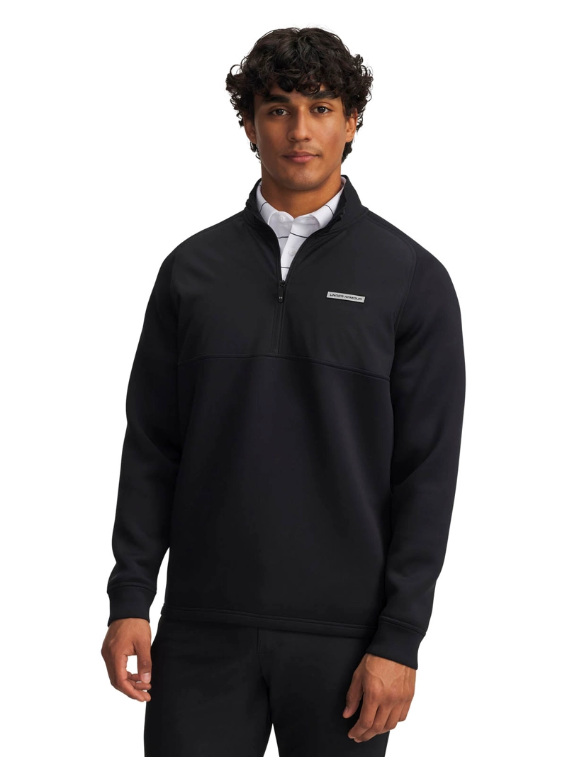 POLERON DE GOLF PARA HOMBRE DRIVE PRO NEGRO UA - 1