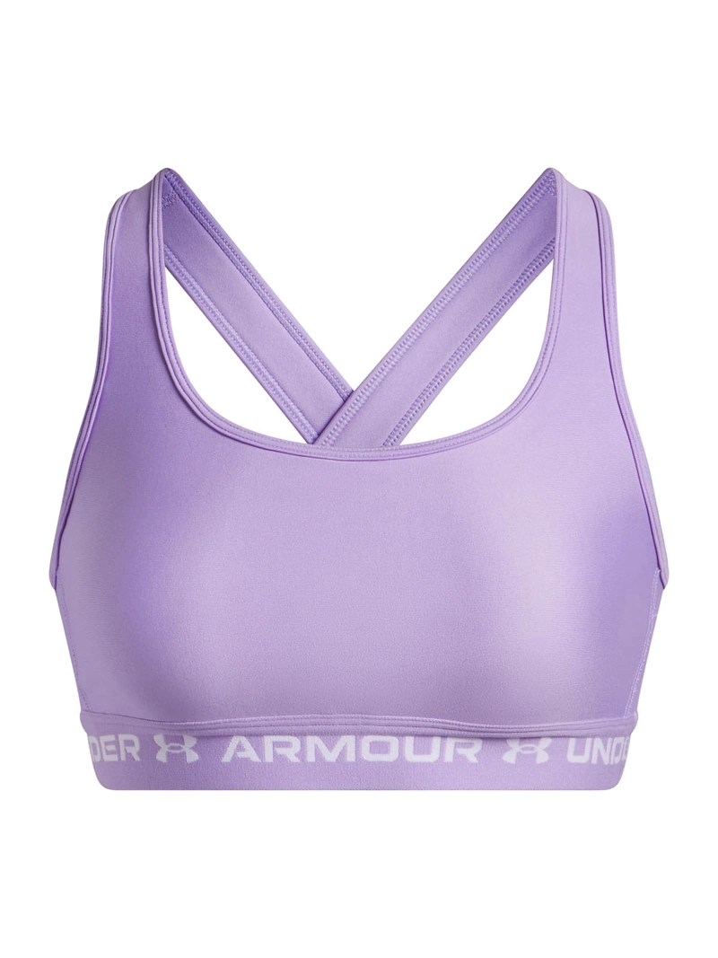 PETO TRAINING PARA MUJER CROSSBACK MID MORADO UA - 1