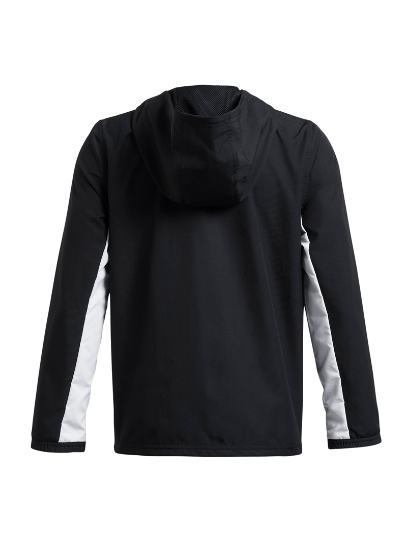 CHAQUETA LIFESTYLE PARA NIÑO RIVAL WOVEN NEGRA UA - 2