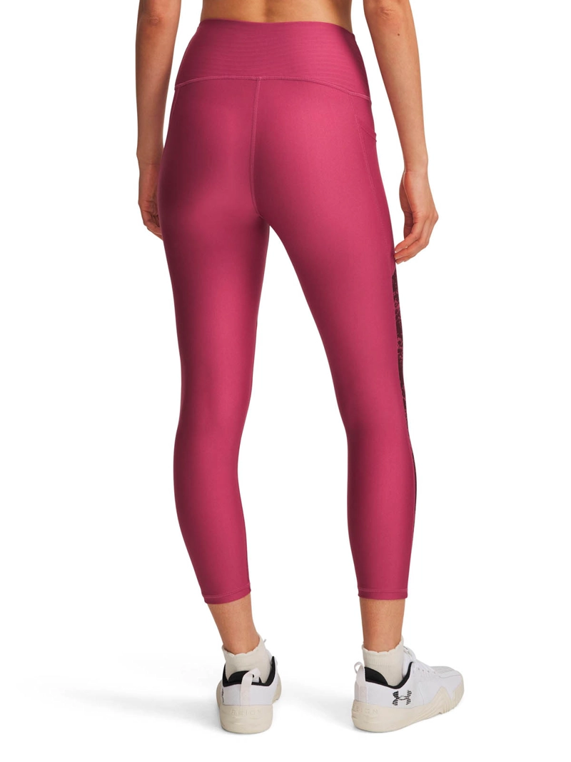 CALZA TRAINING PARA MUJER TECH PRINTED PANEL ROJO UA - 2