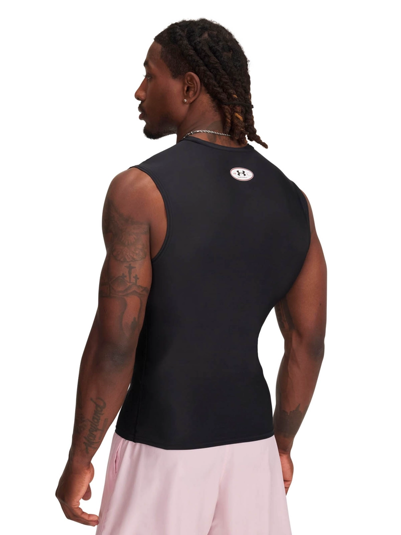 PRIMERA CAPA TRAINING PARA HOMBRE HG NEGRO UA - 2