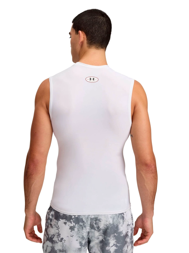 PRIMERA CAPA TRAINING PARA HOMBRE HG BLANCO UA - 2