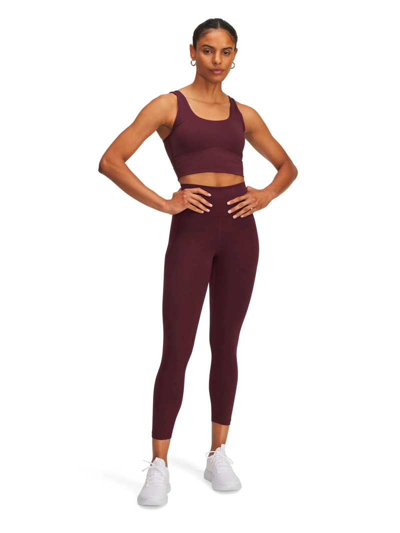 CALZA DE TRAINING PARA MUJER MERIDIAN ROJO UA - 4