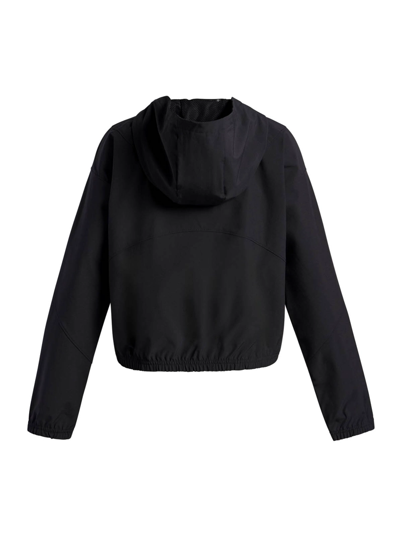 CHAQUETA LIFESTYLE PARA NIÑA RIVAL WOVEN NEGRO UA - 2