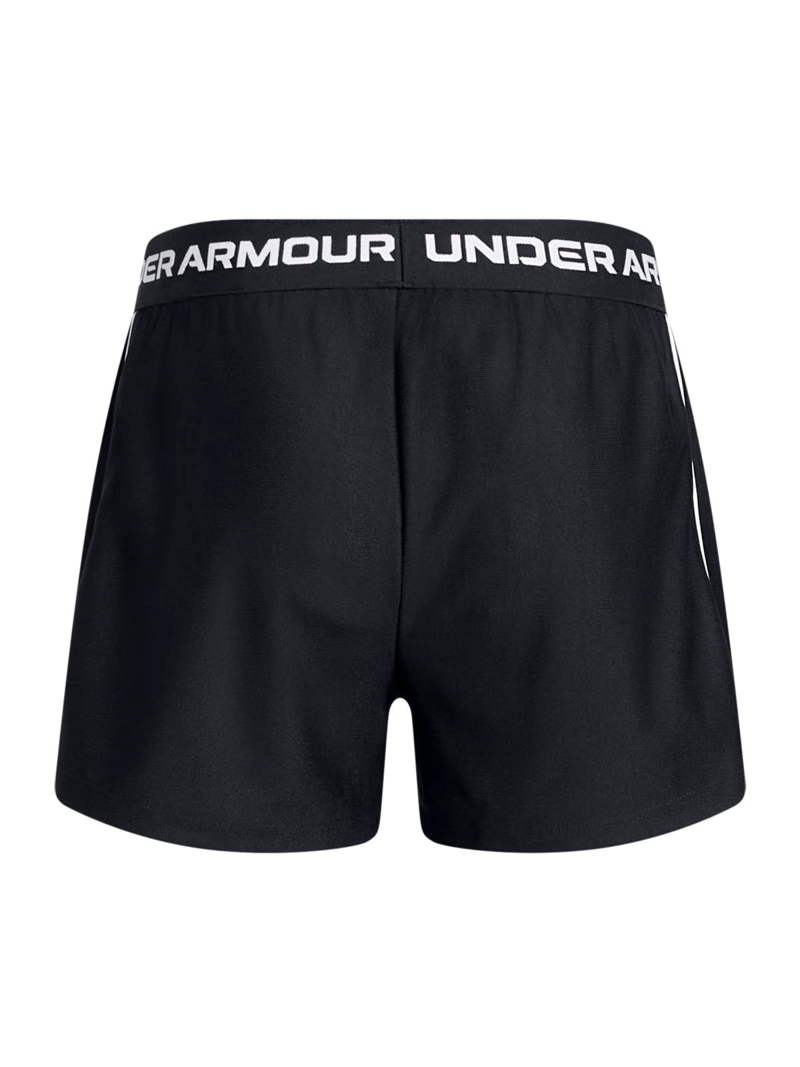 SHORT TRAINING PARA NIÑA TECH NEGRO UA - 2