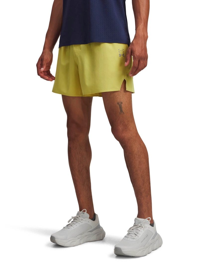 SHORT TRAINING PARA HOMBRE HALO TRAIN AMARILLO UA - 4