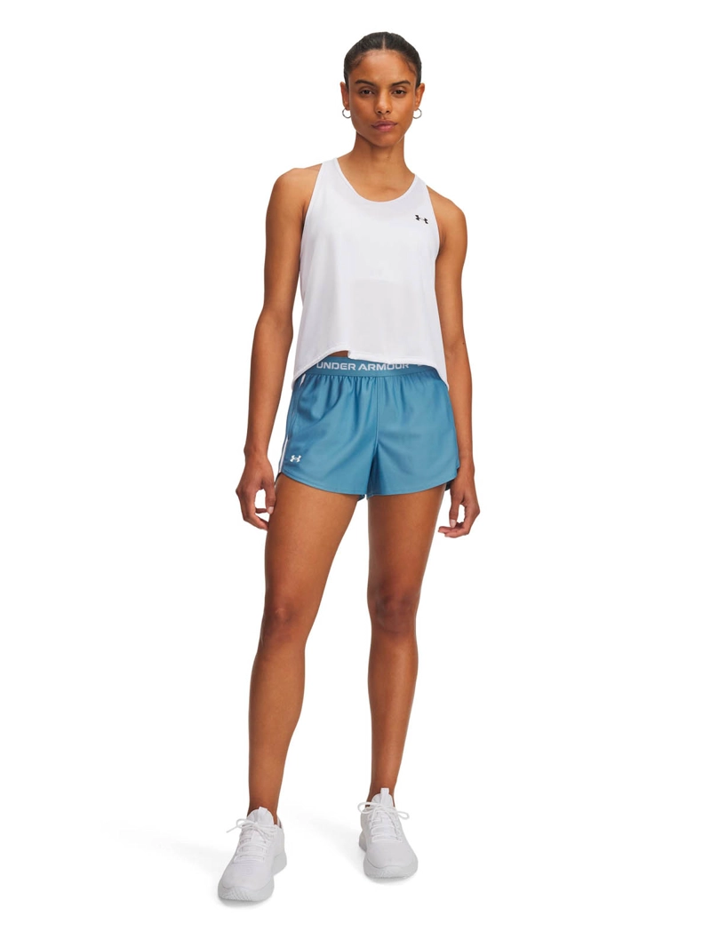 SHORT TRAINING PARA MUJER TECH PLAY UP AZUL UA - 4