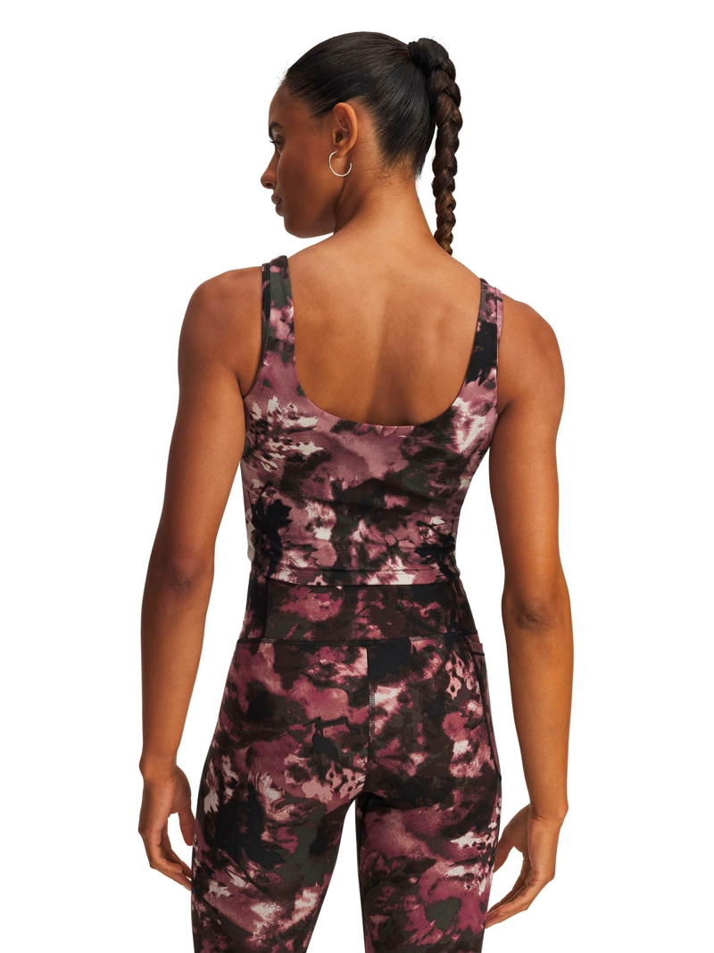 POLERA SIN MANGA TRAINING PARA MUJER MOTION MORADO UA - 2