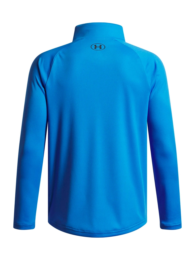 POLERON DE ENTRANAMIENTO  NIÑO TECH 20 ½ ZIP AZUL UA - 2