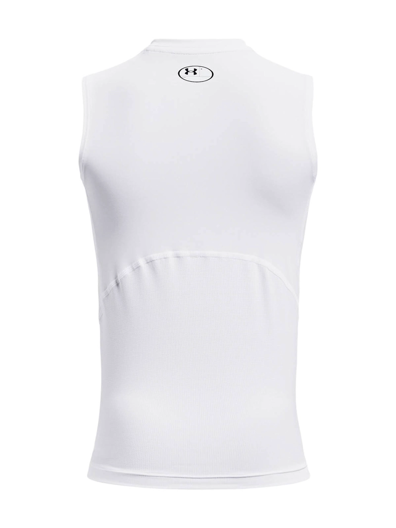 PRIMERA CAPA SUPERIOR PARA NIÑO HEATGEAR BLANCO UA - 2