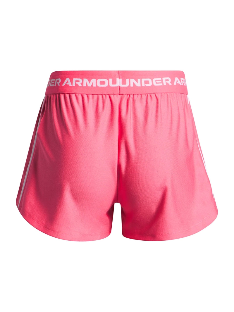 SHORT TRAINING PARA NIÑA TECH ROSADO UA - 2