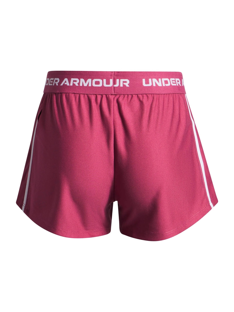 SHORT TRAINING PARA NIÑA TECH ROJO UA - 2