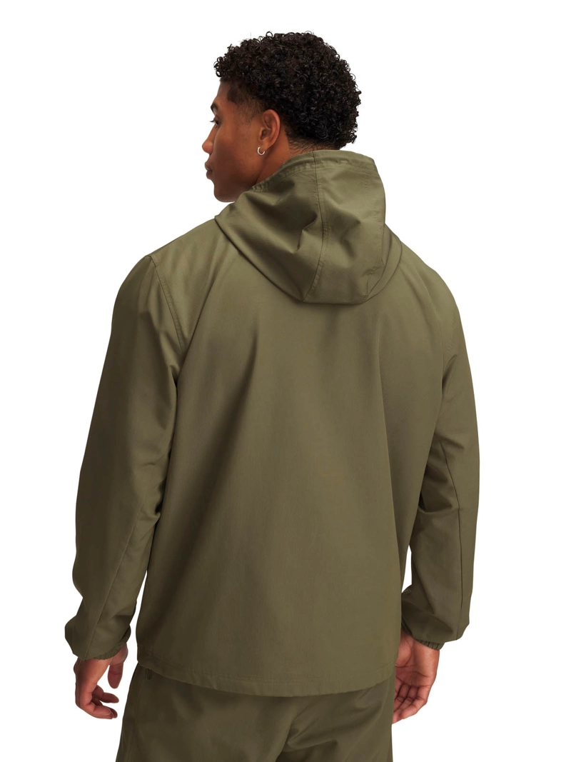 CORTAVIENTO LIFESTYLE PARA HOMBRE RIVAL WOVEN VERDE UA - 2