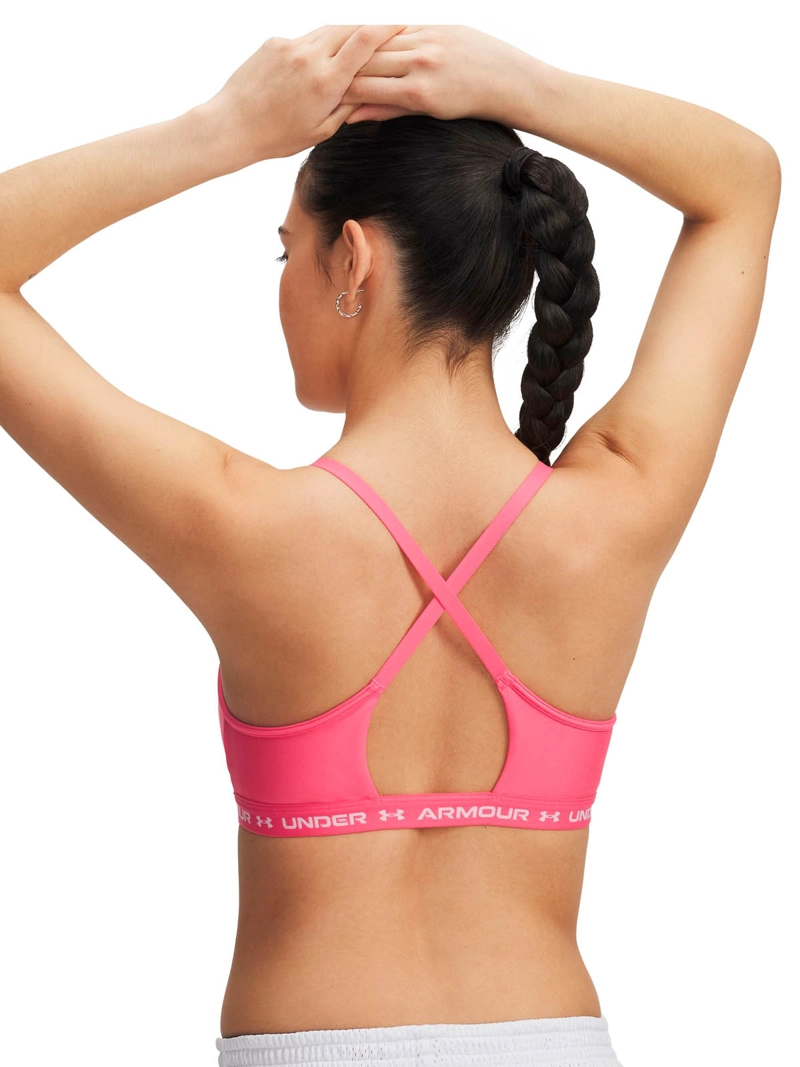 PETO TRAINING PARA MUJER CROSSBACK LOW ROSADO UA - 2