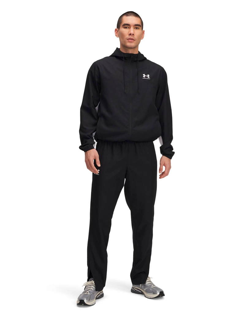 CORTAVIENTO LIFESTYLE PARA HOMBRE RIVAL WOVEN NEGRO UA - 4